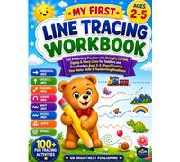 My First Line Tracing Workbook: Fun Prewriting Practice with Straight, Curved, Zigzag & Wavy Lines for Toddlers and Preschoolers Ages 2-5 | Pencil Control, Fine Motor Skills & Handwriting Readiness