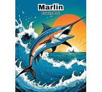 My First Marlin Coloring Book: Big & Simple Sea Creature Art for Little Hands!