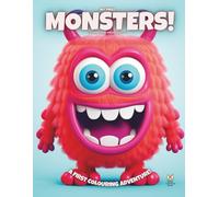 My First Monsters!: Colouring Book For Kids Ages 3-6