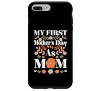 My First Mother's Day As Mom, camicia per la festa della mamma Custodia per iPhone 7 Plus/8 Plus