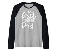 My First Mother's Day for Mommy Happy Mothers Day Maglia con Maniche Raglan
