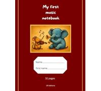 My first music notebook