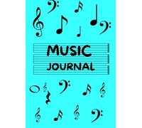 My First Music Notebook,Easy Music Notebook for Kids - Blank Staff Paper for Young Musicians (Perfect for Beginners!)
