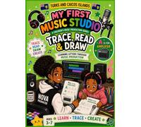 My First Music Studio: Trace, Read and Draw: A Children's Tracing Book