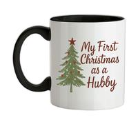 My First Natale come Un Hubby - Ceramica Mug - Marito Divertente Sposato Regalo