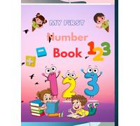 My First Number Book: Kid's number book
