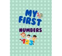 MY FIRST NUMBERS: numbers from 1 to 10 , 24 pages , (8.25×11 inch ) , exercises designed to strengthen early math skills. Activities include coloring, ... a color-by-number section, a number maze