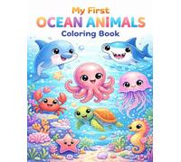 My First Ocean Animals Coloring Book