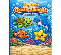 My First Ocean Animals Coloring Book