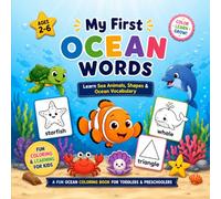 My First Ocean Words: Learn Sea Animals, Shapes & Ocean Vocabulary