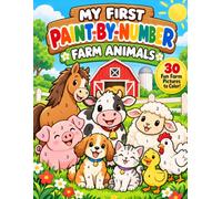 My First Paint-by-Number: Farm Animals