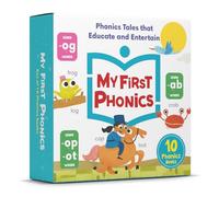 My First Phonics: Box Set of 10 books for Kids - Learn-to-Read Library| Sight Words, Rhyming Stories & CVC Word Practice | Early Reading Books for ... & Kindergarten| Age 2+ (Select Learning)