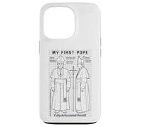 My First Pope Joke Action Figure Divertente Santo Padre Chiesa Custodia per iPhone 13 Pro