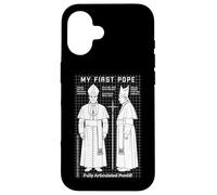 My First Pope Joke Action Figure Divertente Santo Padre Chiesa Custodia per iPhone 16
