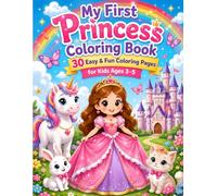 My First Princess Coloring Book