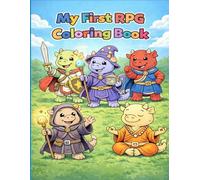 My First RPG Coloring Book: A-Z Dragon Classes