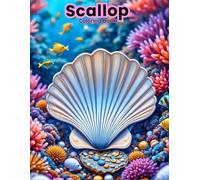 My First Scallop Coloring Book: Big & Simple Shell Art for Little Hands!