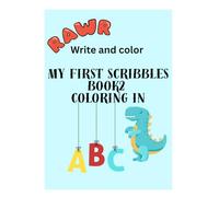 My first scribbles book 2 colouring in