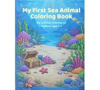 My first sea animal coloring book