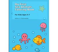 My First Sea Animals Coloring Book