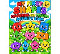 My first shapes colouring and tracing activity book