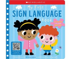 My First Sign Language Book: Scholastic Early Learners: 45 Fi (Libro di cartone)