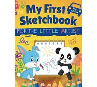 My First Sketchbook for the Little Artist: Boys Edition, 8.5''x11'' Sketch Pad for Kids Ages 2-6, Drawing & Coloring Art Paper for Toddlers and ... Pages for Doodles, Scribbles, Stamp & Collage