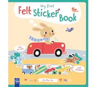 My first soft sticker book: On the go