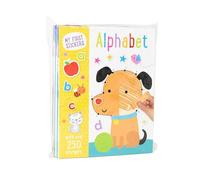 My First Stickers 10 Activity Books Collection (Alphabet, Creepy Crawlies, Dinosaurs, Ocean Life, Pets, Seasons, Space, Things That Go, Wild Animals, Woodland Creatures)