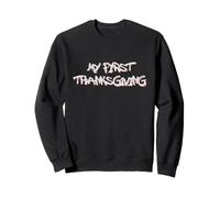 My First Thanksgiving Design Felpa