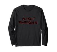 My First Thanksgiving Design Maglia a Manica