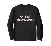 My First Thanksgiving Design Maglia a Manica