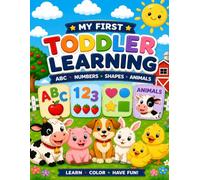 MY FIRST TODDLER LEARNING COLORING BOOK