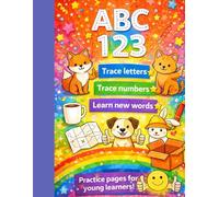 My First Tracing Book: A Preschool Learning Workbook to Trace Letters A-Z, Numbers 1-10, and Sight Words | Handwriting Practice for Toddlers & Kindergarten Kids