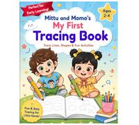 My First Tracing book: Fun & Easy Tracing for Kids Ages 2-4 |Learn to Trace Lines, Shapes & Patterns | Fun Preschool Activity Book for Early Writing ... |Boost Confidence in Little Learners