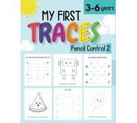 MY FIRST TRACING BOOK II 3-6 years old: PENCIL CONTROL II | Learning to trace lines and shapes | Activities for: TRACING AND COLORING | 100 Educational Pages to learn while playing with the family.