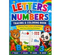My First Tracing Workbook for Kids Ages 2-5: Learn Letters, Numbers, Shapes & Lines with Fun Activities