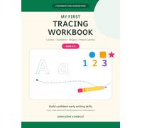 My First Tracing Workbook: Letters Numbers Shapes Pencil Control