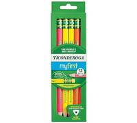 My First® Tri-Write™ Wood-Cased Pencils, Neon Assorted, 12 Count
