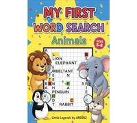 My First Word Search Animals Book for Kids