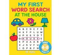My First Word Search at the House: A Fun & Easy Puzzle Book with Pictures to Color!