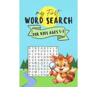 My First Word Search for Kids Ages 5-7: 60 Puzzles for Kindergarten and 1st Grade, Search & Find Word Puzzles