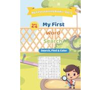 My First: Word Search: Search, Find and color