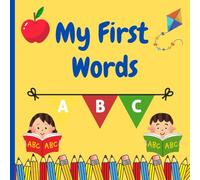 My First Words: Toddler Educational coloring book A-Z