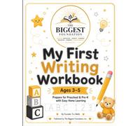 My First Writing Workbook: Prepare for Preschool & Pre-K with Easy Home Learning