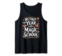 My First Year at Magic School 1st Grade Wizard Boys Girls Canotta