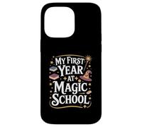 My First Year at Magic School 1st Grade Wizard Boys Girls Custodia per iPhone 14 Pro Max