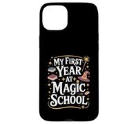 My First Year at Magic School 1st Grade Wizard Boys Girls Custodia per iPhone 15 Plus