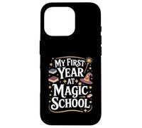 My First Year at Magic School 1st Grade Wizard Boys Girls Custodia per iPhone 16 Pro