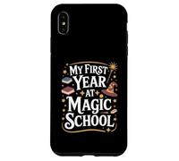 My First Year at Magic School 1st Grade Wizard Boys Girls Custodia per iPhone XS Max